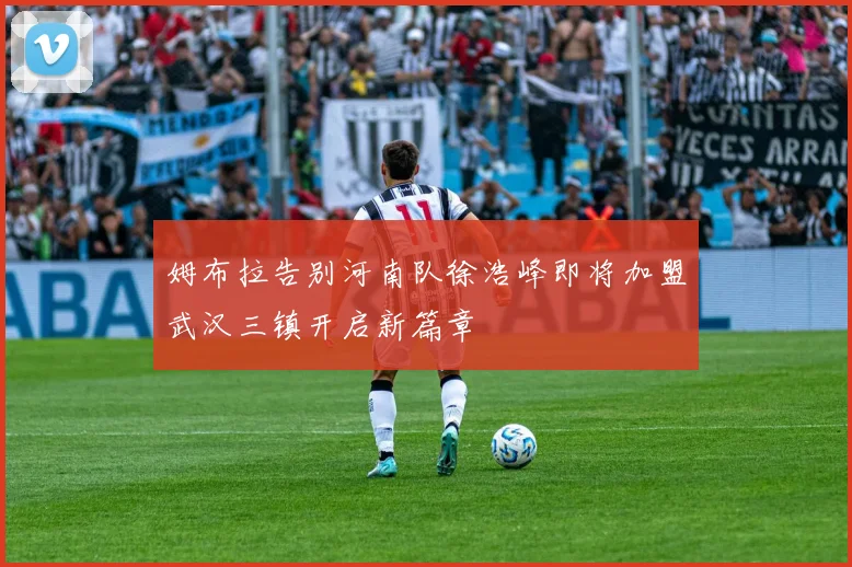 姆布拉告别河南队徐浩峰即将加盟武汉三镇开启新篇章